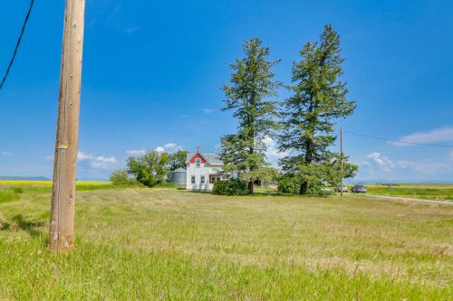 Remodeled Kalispell Farmhouse with Mountain Views