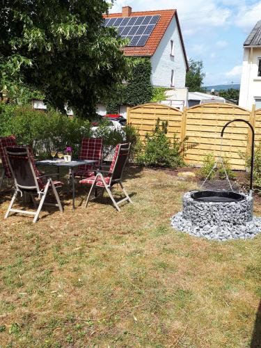 ogród, Ferienwohnung Müller (Ferienwohnung Muller) in Wadern