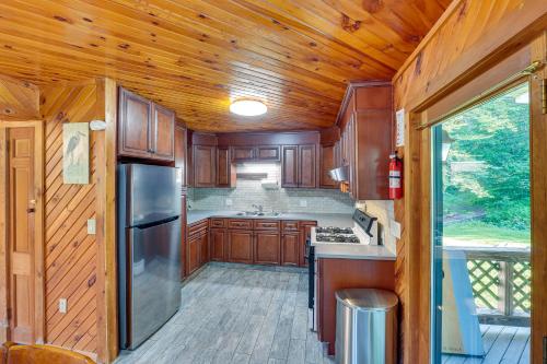Cozy Livingston Manor Home with Wood-Burning Stove! in Livingston Manor, USA