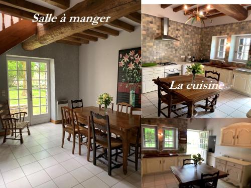 Konyha, Maison de Village Vexin site classé 1h Paris et Normandie grand jardin (Maison de Village Vexin site classe 1h Paris et Normandie grand jardin) in Chaumont-en-Vexin