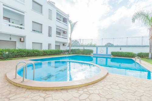 View, lovely 2 bedroom vacation home with pool/beach in Skhirat