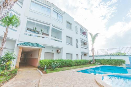 lovely 2 bedroom vacation home with pool/beach in Skhirat