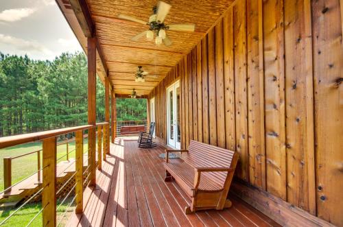 Cozy Summit Cabin with Hiking Trails and Fishing Pond!