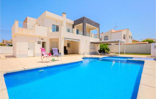 Beautiful Home In El Chaparral With Swimming Pool, Private Swimming Pool And 2 Bedrooms