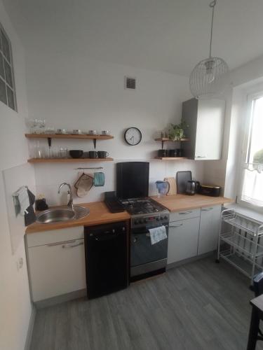 Køkken, Apartamenty Amelia in Pyskowice
