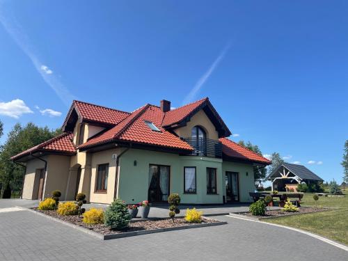 Viesnīcas āriene, Pogodna Zagroda-Dom na Kaszubach & Strefa Spa in Sikorzina