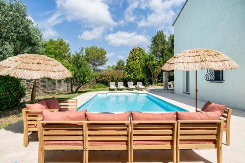 Belle villa au calme avec piscine