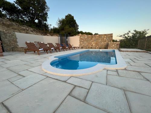 Villa Copun with heated pool