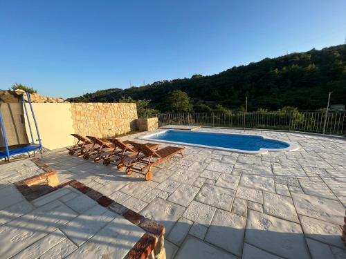 Villa Copun with heated pool