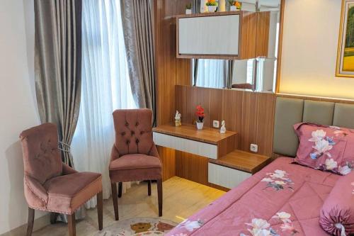 The cozy & luxury room in Podomoro City Deli Medan