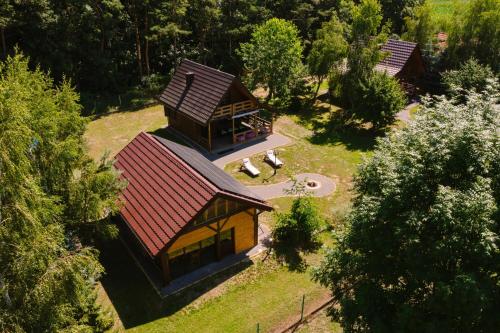 Viesnīcas āriene, Bajkowa Przystań domki nad jeziorem (Bajkowa Przystan domki nad jeziorem) in Kobylec
