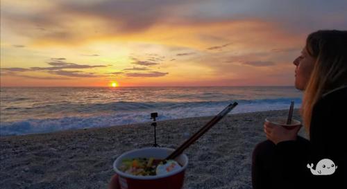 van experience gîte à louer Límni Korissíon