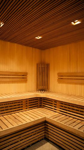 Sauna, Hotel GUESTapart near AUH E301-196 Infektionssygdomme plan 3