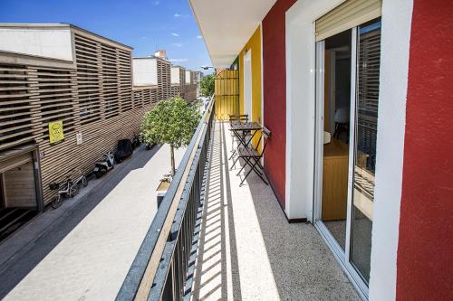 Erkély/terasz, Hostal El Mercat in Villajoyosa