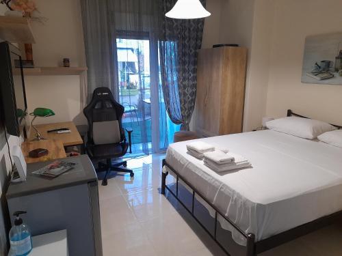 Roof garden studio in Kavala