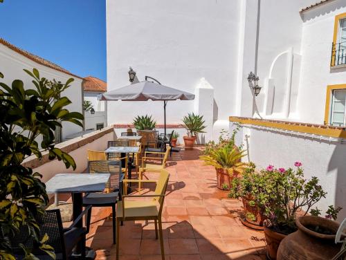 Balcony/terrace, Hotel Solar de Monfalim in Evora