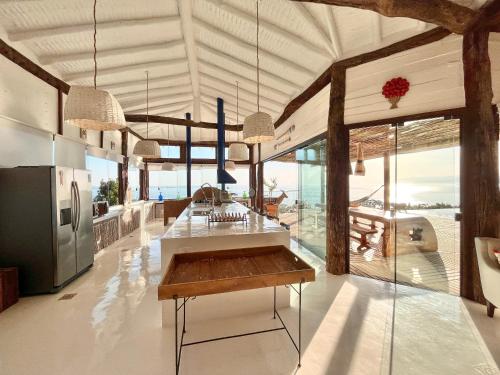 Konyha, Blow Show Casa III Guest House in Praia de Itapecerica