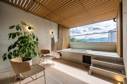 Double room, spa bathtub