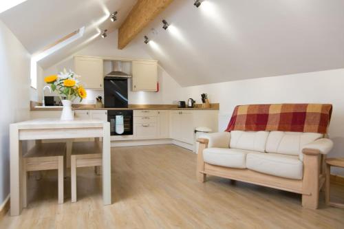 Konyha, Hendra Retreat Milking Parlour Cottage North Cornwall in Camelford városközpont