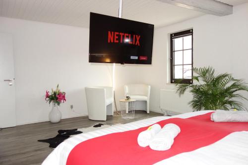 HAPPY-HOMES - Up to 4 - Küche - W-LAN - Netflix - Honig - Terrasse