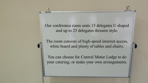 Central Motor Lodge - 편의 시설/서비스