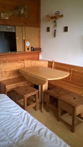 Studio 4 pers 18m2 au pied des pistes de ski à Valfréjus