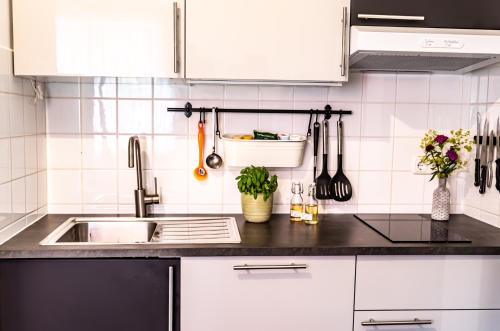 廚房, Haus-am-Sonnenweg in 拉肯賀夫岩奧特舒耶