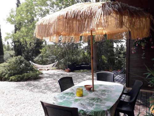 Chalet et piscine au calme - Fabrezan