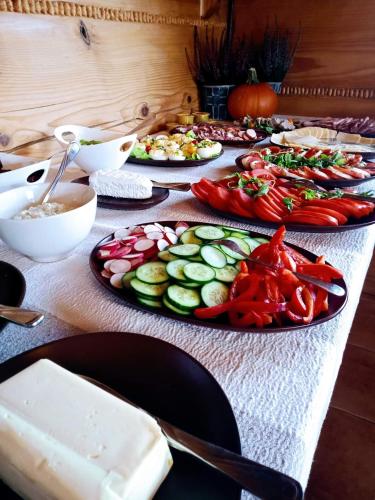 Ēdiens un dzērieni, Sokolisko - pensjonat agroturystyczny in Wysoczany