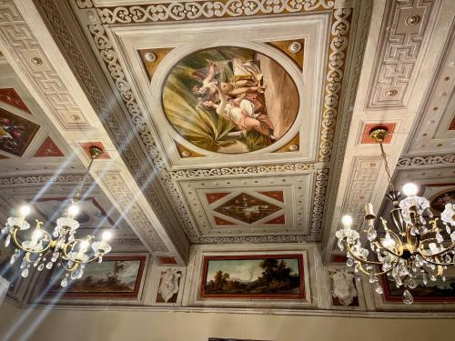 Frescoed Ceiling Historic Building