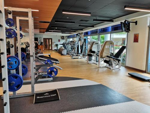 Fitness center, Republic of Singapore Yacht Club in HarbourFront