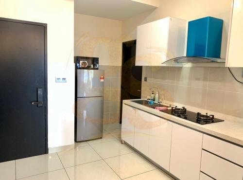 Kitchen, J Dupion Residence by Greater Stay near Taman Midah MRT Station