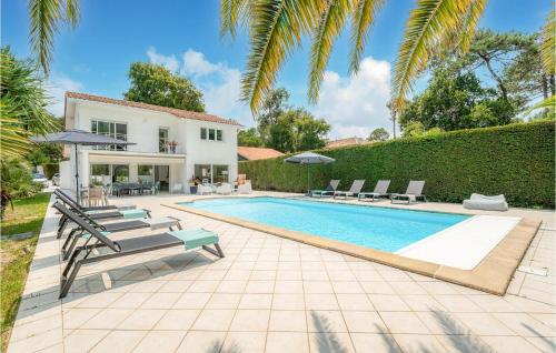 Beautiful Home In Lge-cap-ferret With Wifi, Private Swimming Pool And Outdoor Swimming Pool - Location saisonnière - Lège-Cap-Ferret