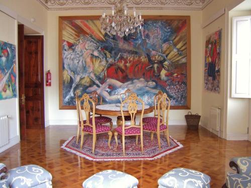 ห้องส่วนกลางสำหรับนั่งเล่น/ดูทีวี, Hotel Alhambra in ลา โอโรตาบา