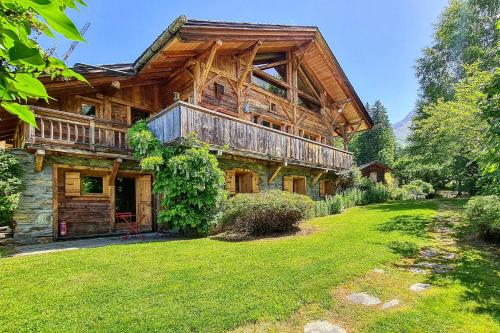 Chalet luxe & calme La Chandelle, 6-12 p, Vue+++ - Location, gîte - Saint-Gervais-les-Bains