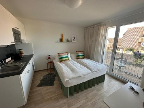 Stilvolles und modernes Appartement mit sonnigem Balkon in Flughafen- und Messenähe 31