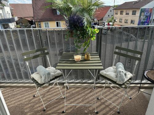 Stilvolles und modernes Appartement mit sonnigem Balkon in Flughafen- und Messenähe 31