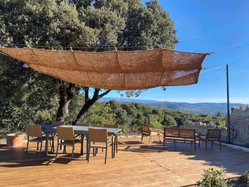 La Gardette, Gordes, vue panoramique Ventoux - Location, gîte - Gordes