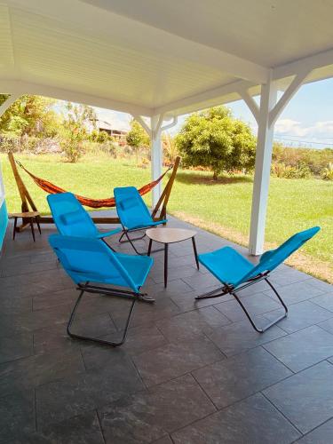 Vista exterior, Villa Créole vue panoramique mer et montagne classée 3 étoiles (Villa Creole vue panoramique mer et montagne classee 3 etoiles) in Le Carbet