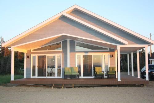 Luxueux chalet sur la plage - Baie des Chaleurs