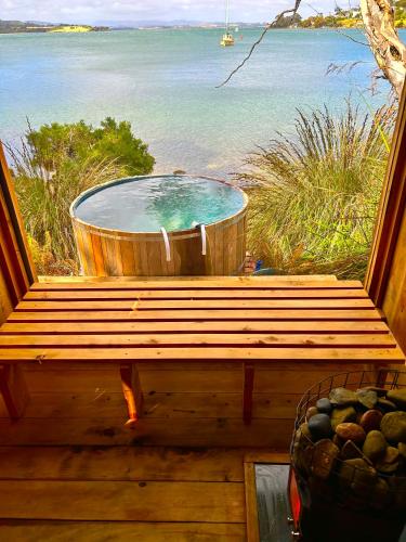 Sauna, Wingtons Glamping in Clarence Point