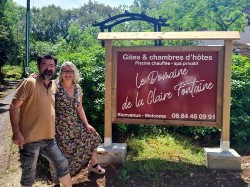Le Domaine de la Claire Fontaine gites & chambres d'hôtes avec spas privatifs