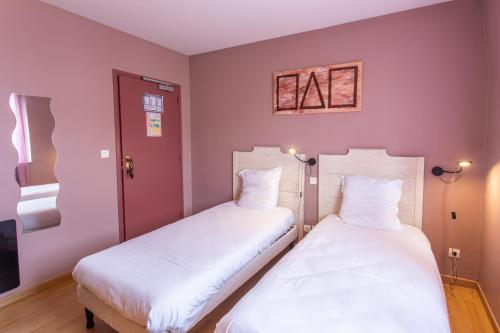 Chambre avec 2 lits