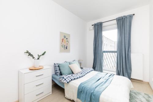 SuperApart Mińska apt91 - Stylowe wnętrza z balkonem
