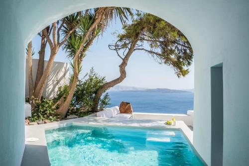 Amazing Santorini Villa 1 Bedroom Pina Caldera Villa Astounding Caldera Views Private Plunge Pool Oia