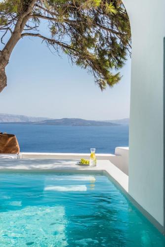 Amazing Santorini Villa 1 Bedroom Pina Caldera Villa Astounding Caldera Views Private Plunge Pool Oia