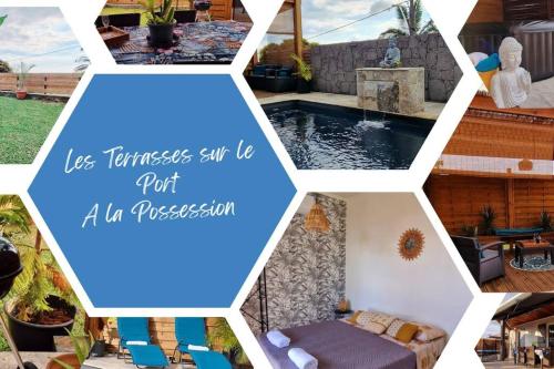 La villa Les Terrasses sur le Port, 6 personnes - Location saisonnière - La Possession