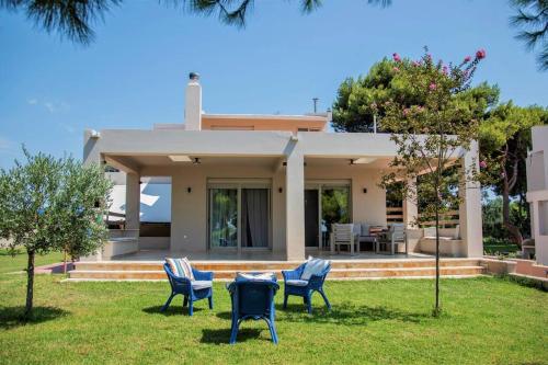 Seaside Sunset Villa with private garden 1
