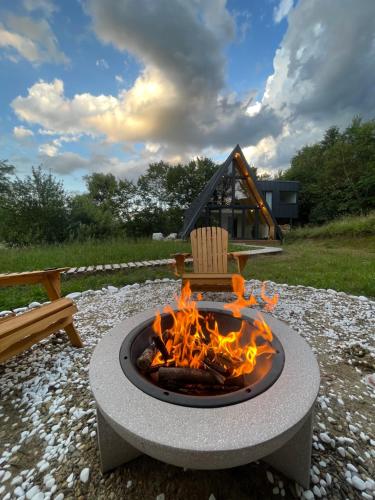 Apkārtne, Cabana A-frame Cricov 9 in Pucioasa