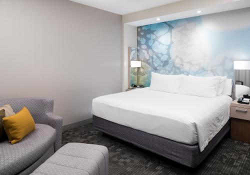King Room with Sofa Bed and Roll-in Shower - Mobility and Hearing Accessible